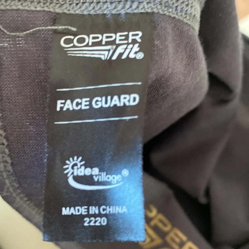 Copper fit face guard. Like new